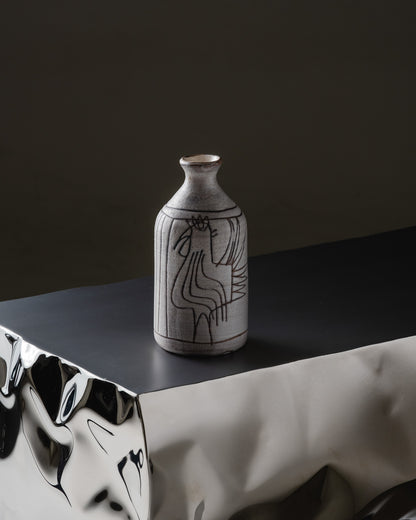 SOLIFLORE EN CÉRAMIQUE, L'ATELIER DIEULEFIT, 1960s