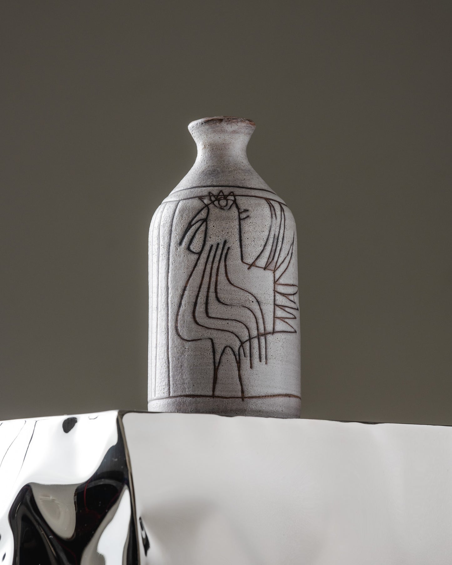 SOLIFLORE EN CÉRAMIQUE, L'ATELIER DIEULEFIT, 1960s