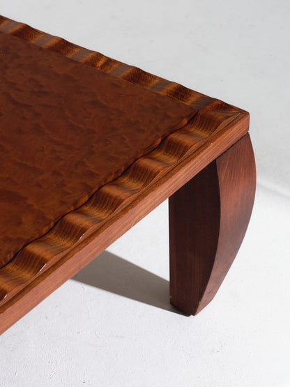 ART DECO STYLE SQUARE COFFEE TABLE