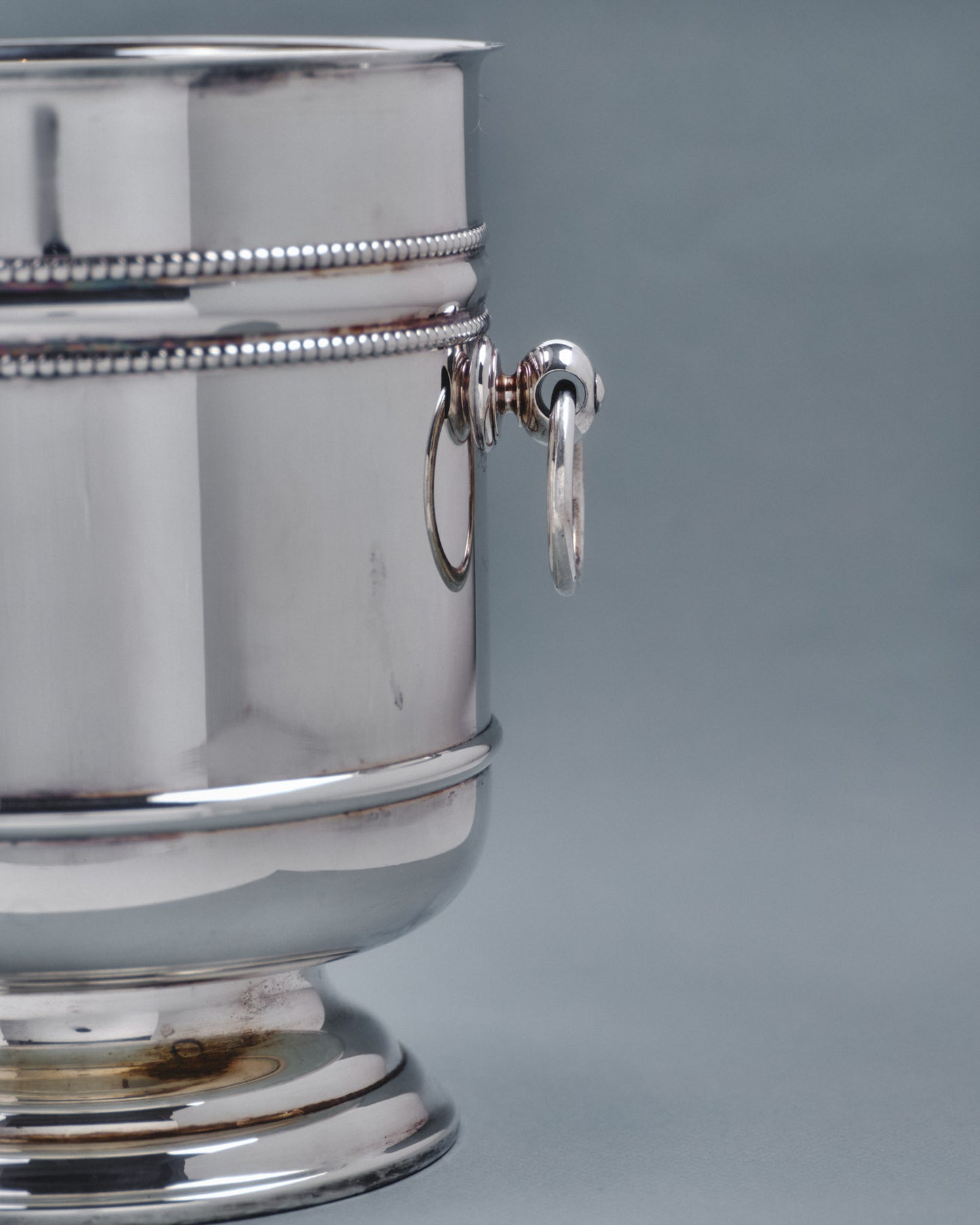 Champagne bucket, pearls, Christofle