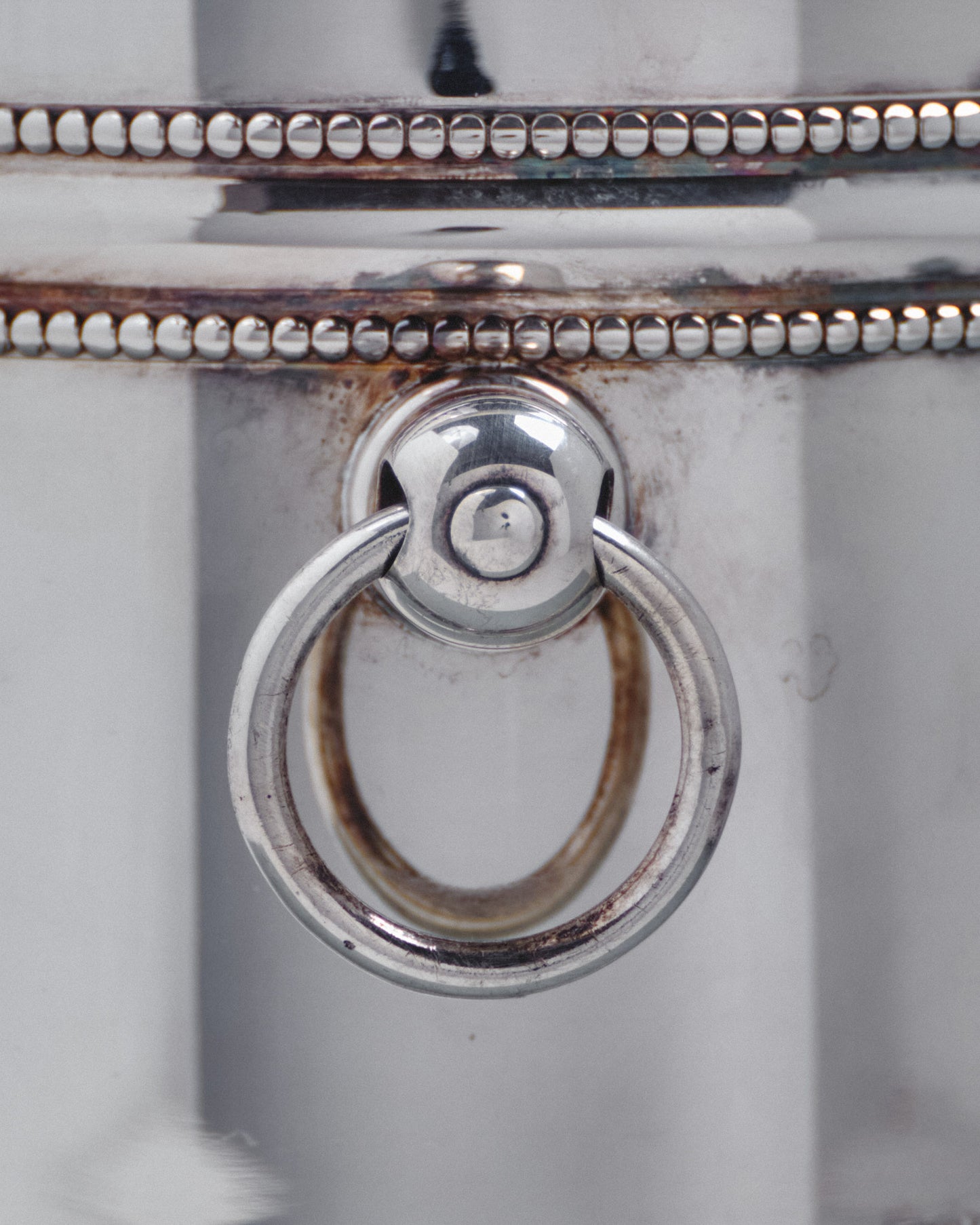 Champagne bucket, pearls, Christofle