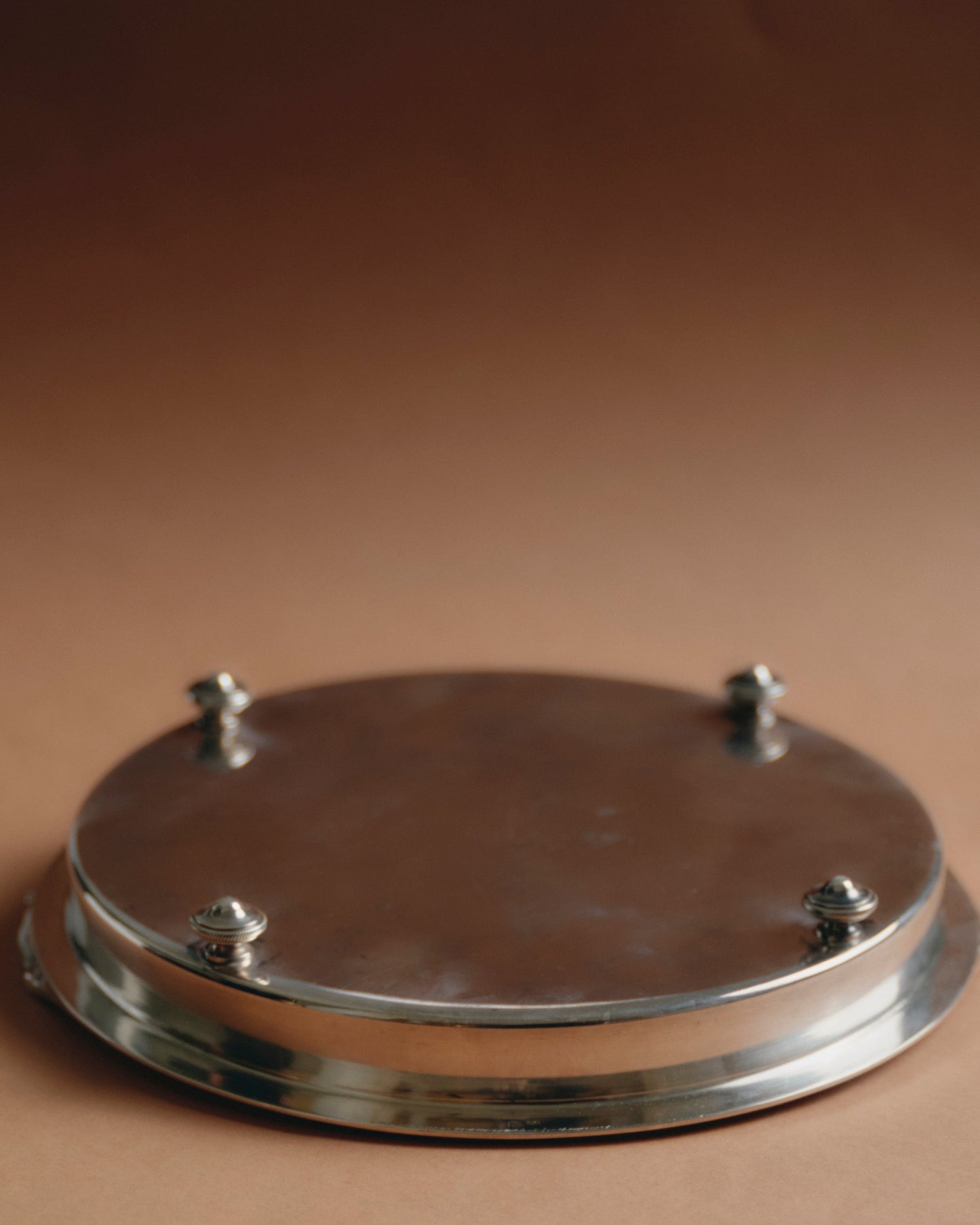 Art Deco silver-plated hors d'oeuvre dish, 1930s