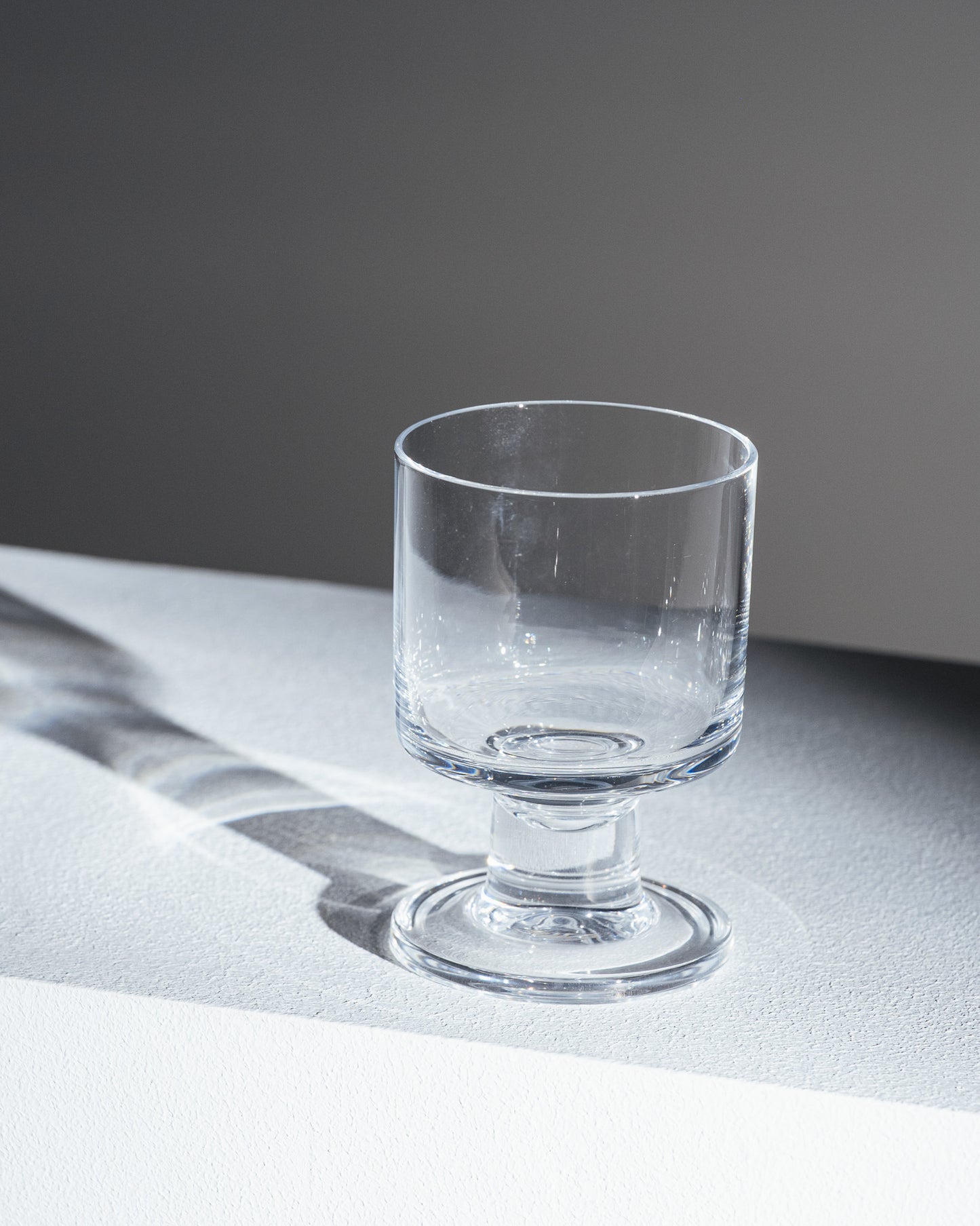SET OF 10 CRYSTAL WATER GLASSES, 1970s 