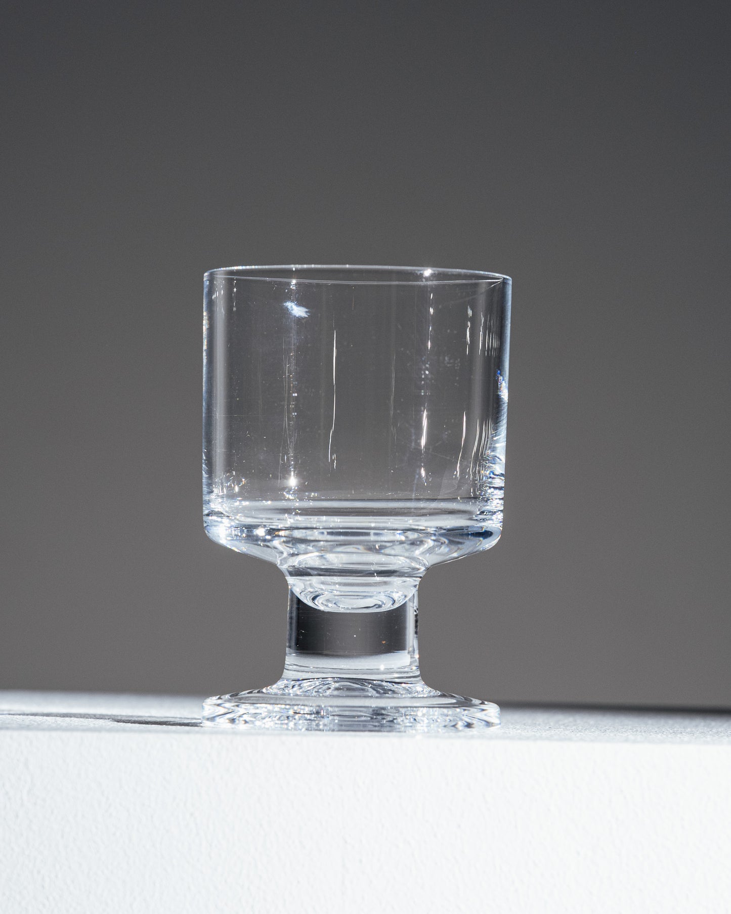 SET OF 10 CRYSTAL WATER GLASSES, 1970s 