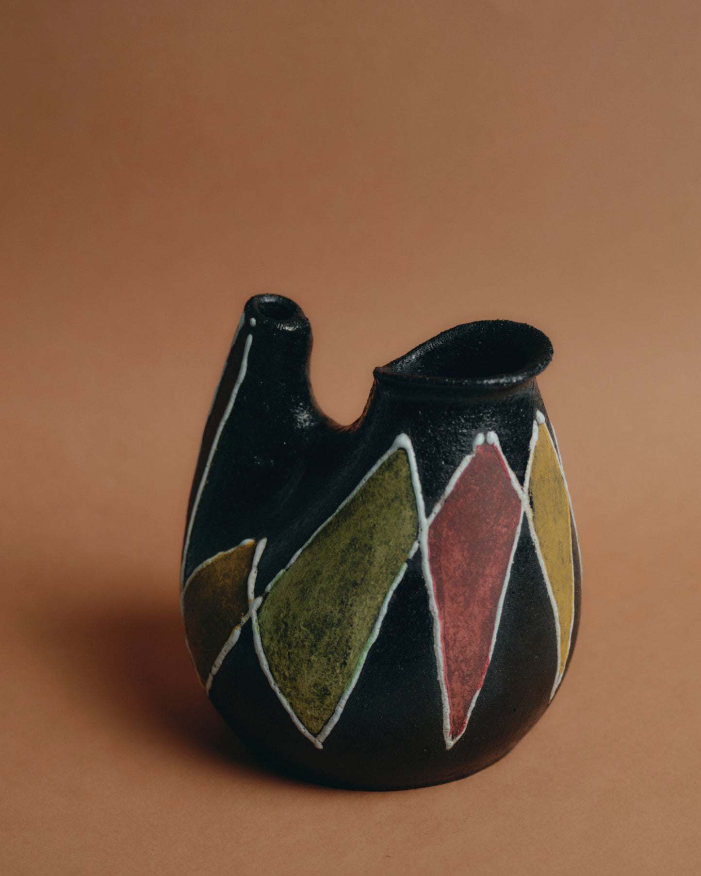 PICHET EN GRÈS TEXTURÉ, ATELIER ACCOLAY, 1950s