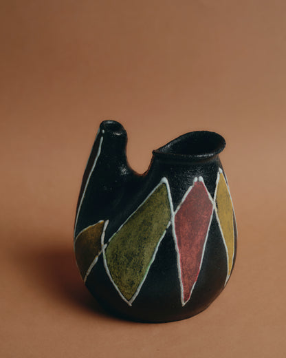 PICHET EN GRÈS TEXTURÉ, ATELIER ACCOLAY, 1950s