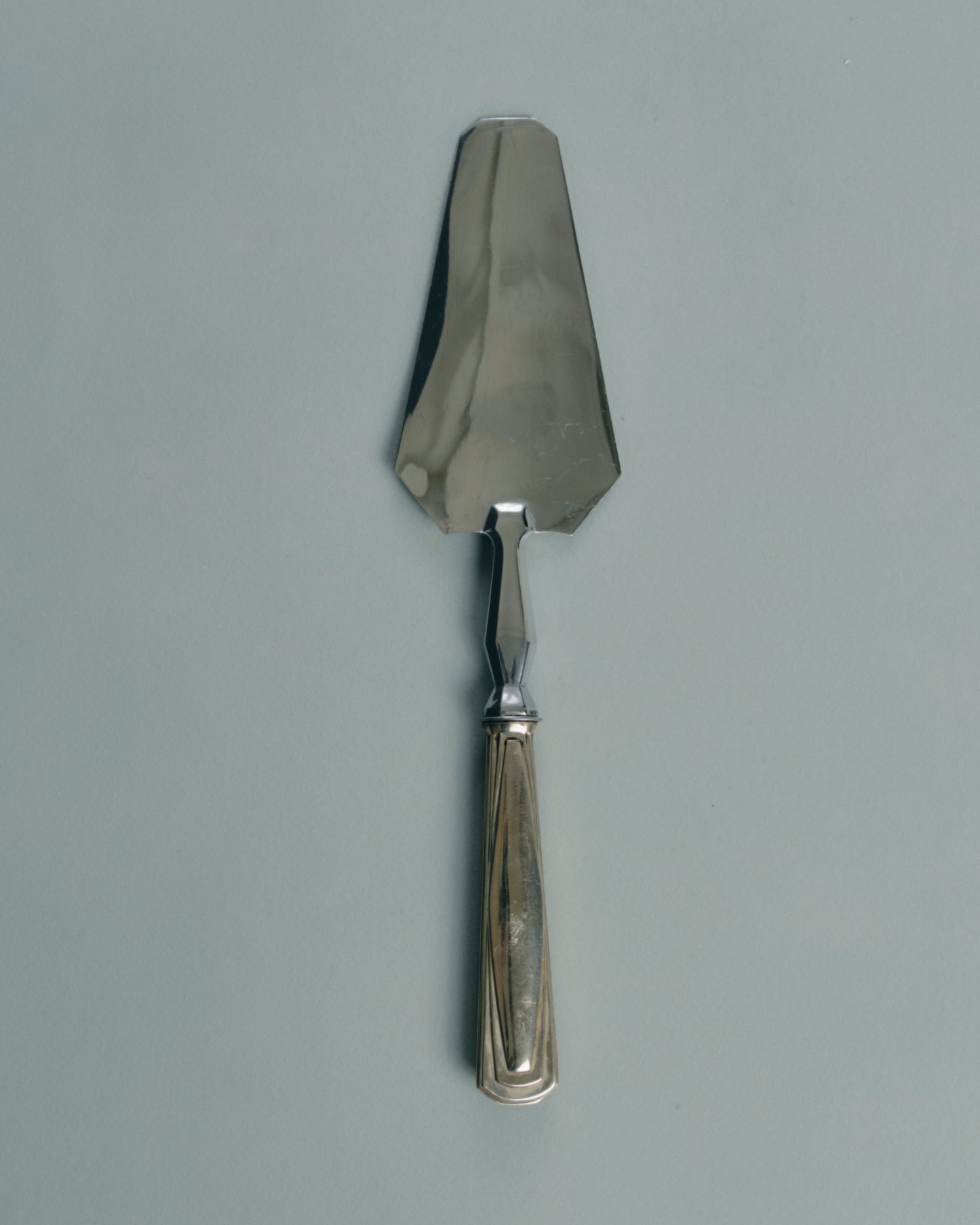 Art Deco Silver-Plated Serving Scoop, 1930s
