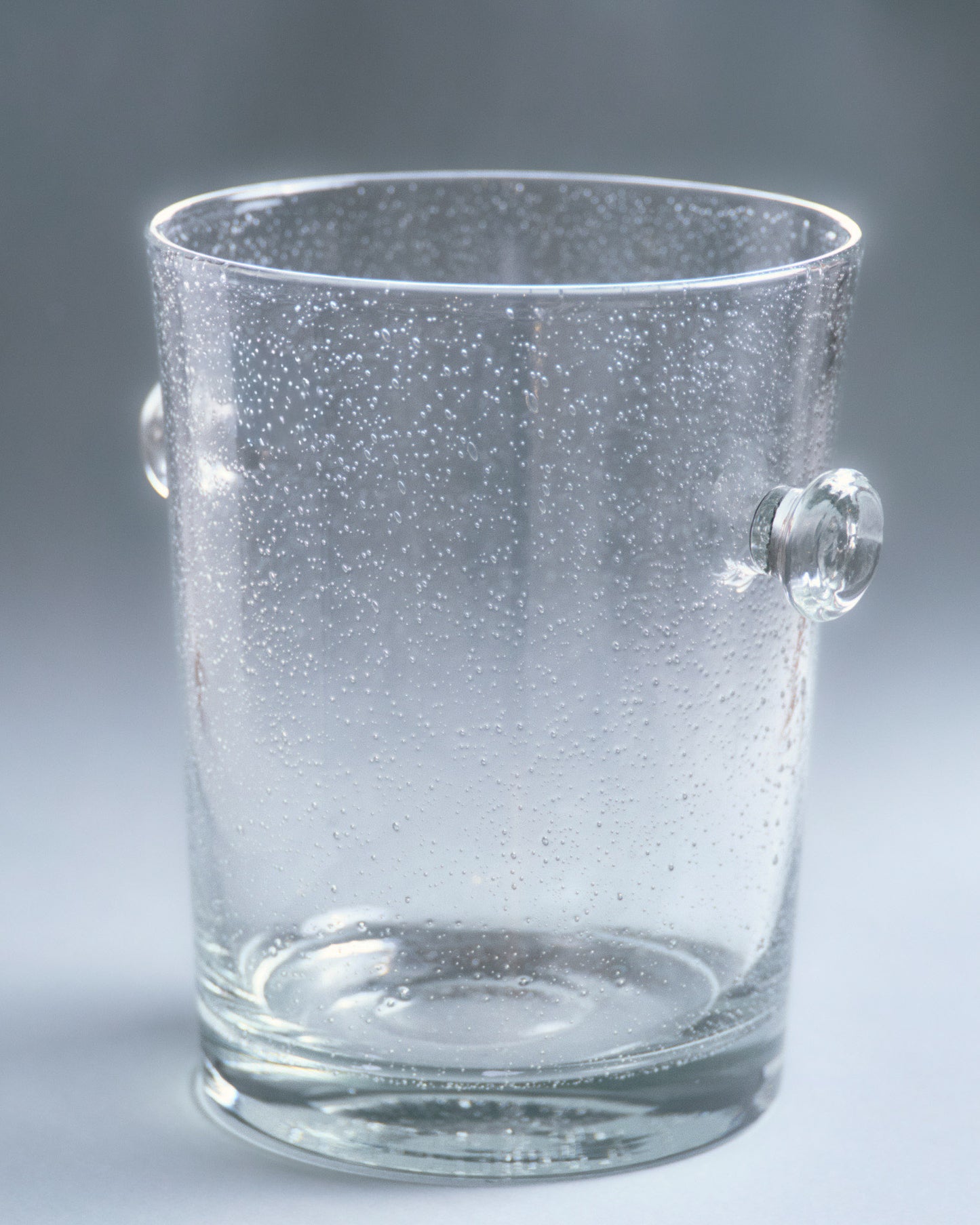 BUBBLE GLASS CHAMPAGNE BUCKET, ROMANART, 1970s