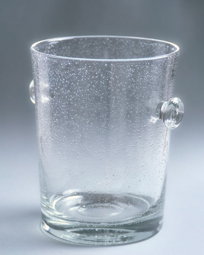 BUBBLE GLASS CHAMPAGNE BUCKET, ROMANART, 1970s