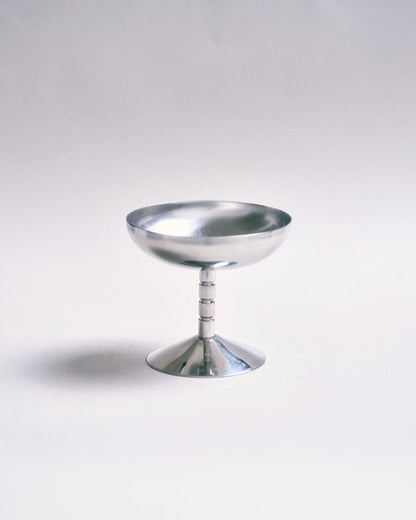 SET OF 6 STAINLESS STEEL ICE CREAM SPOONS, 1970s