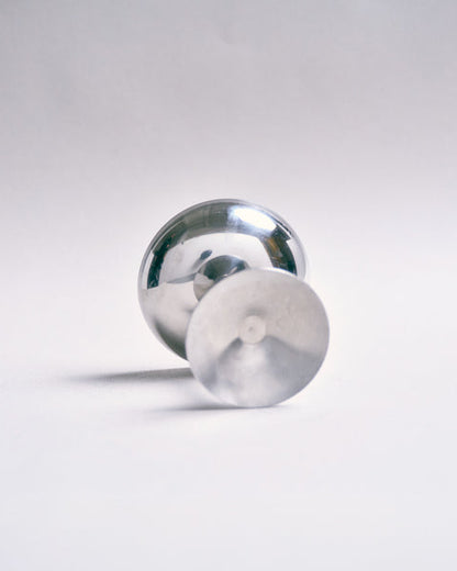 SET OF 6 STAINLESS STEEL ICE CREAM SPOONS, 1970s