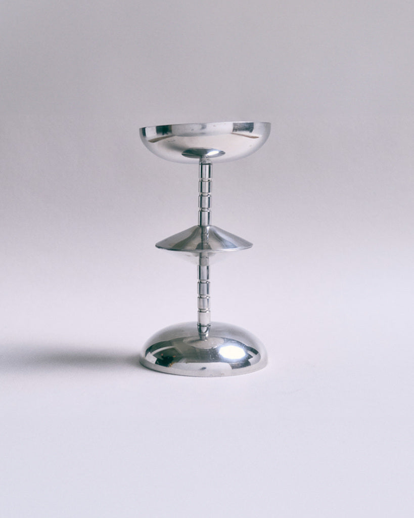 SET OF 6 STAINLESS STEEL ICE CREAM SPOONS, 1970s