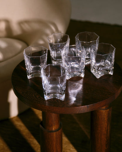 SET DE 6 VERRES À WHISKY EN CRISTAL
