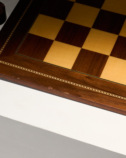 PLEXIGLAS CHESSBOARD, 1970s