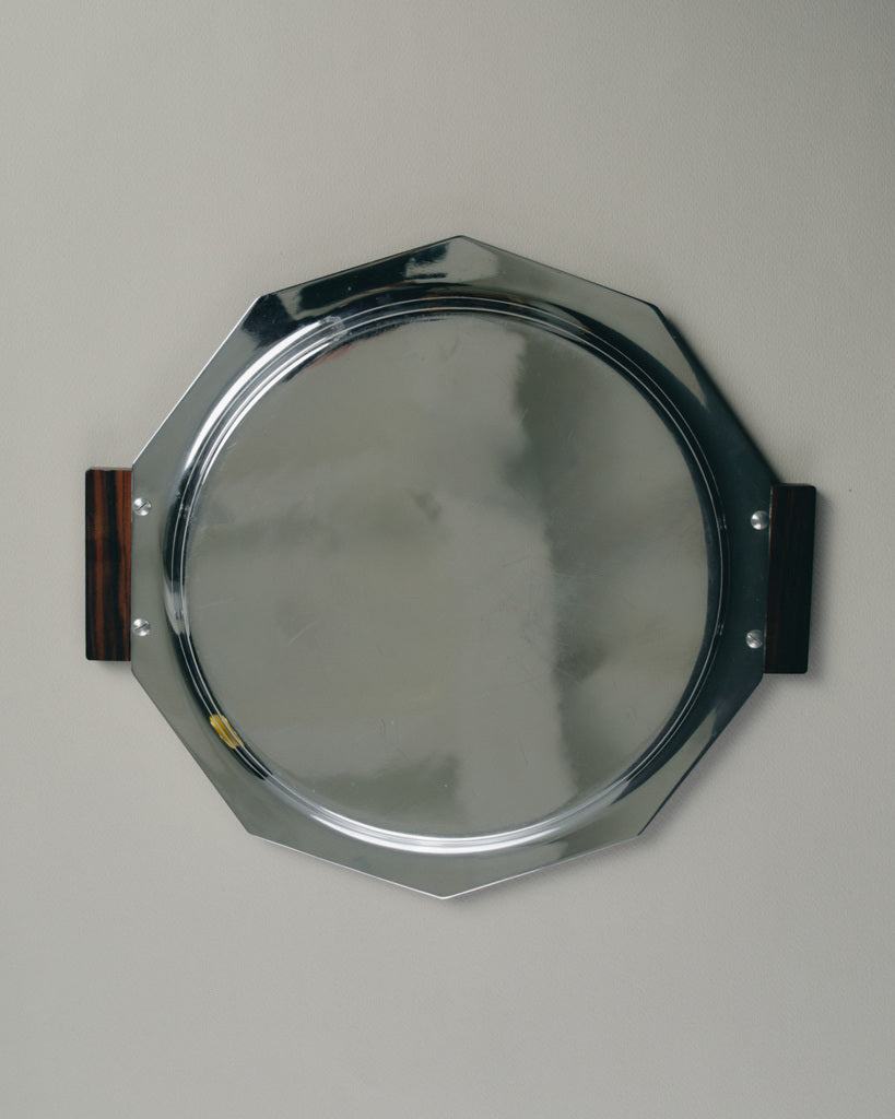 Art Deco Silver-Plated Tray, 1930s