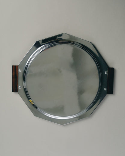 Art Deco Silver-Plated Tray, 1930s