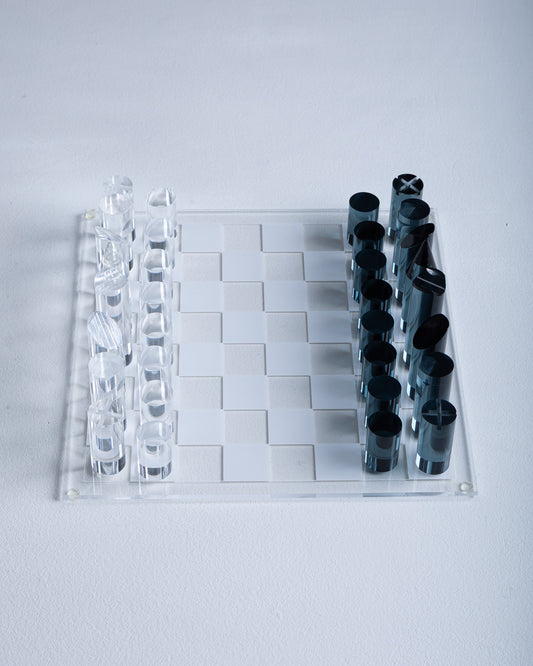 ACRYLIC CHESSBOARD, 1970s