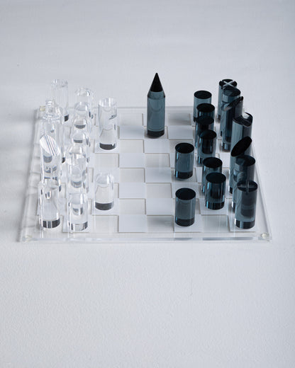 ACRYLIC CHESSBOARD, 1970s