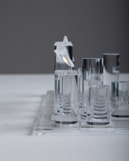 ACRYLIC CHESSBOARD, 1970s