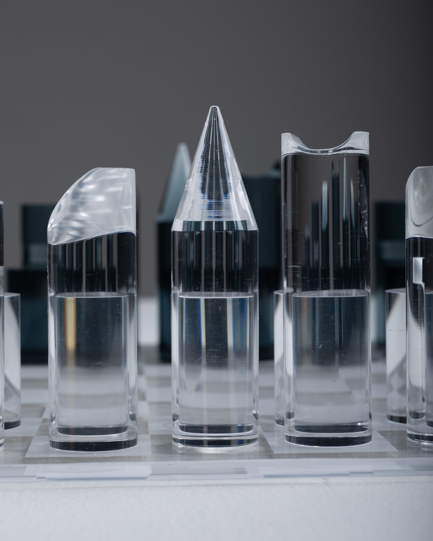 ACRYLIC CHESSBOARD, 1970s