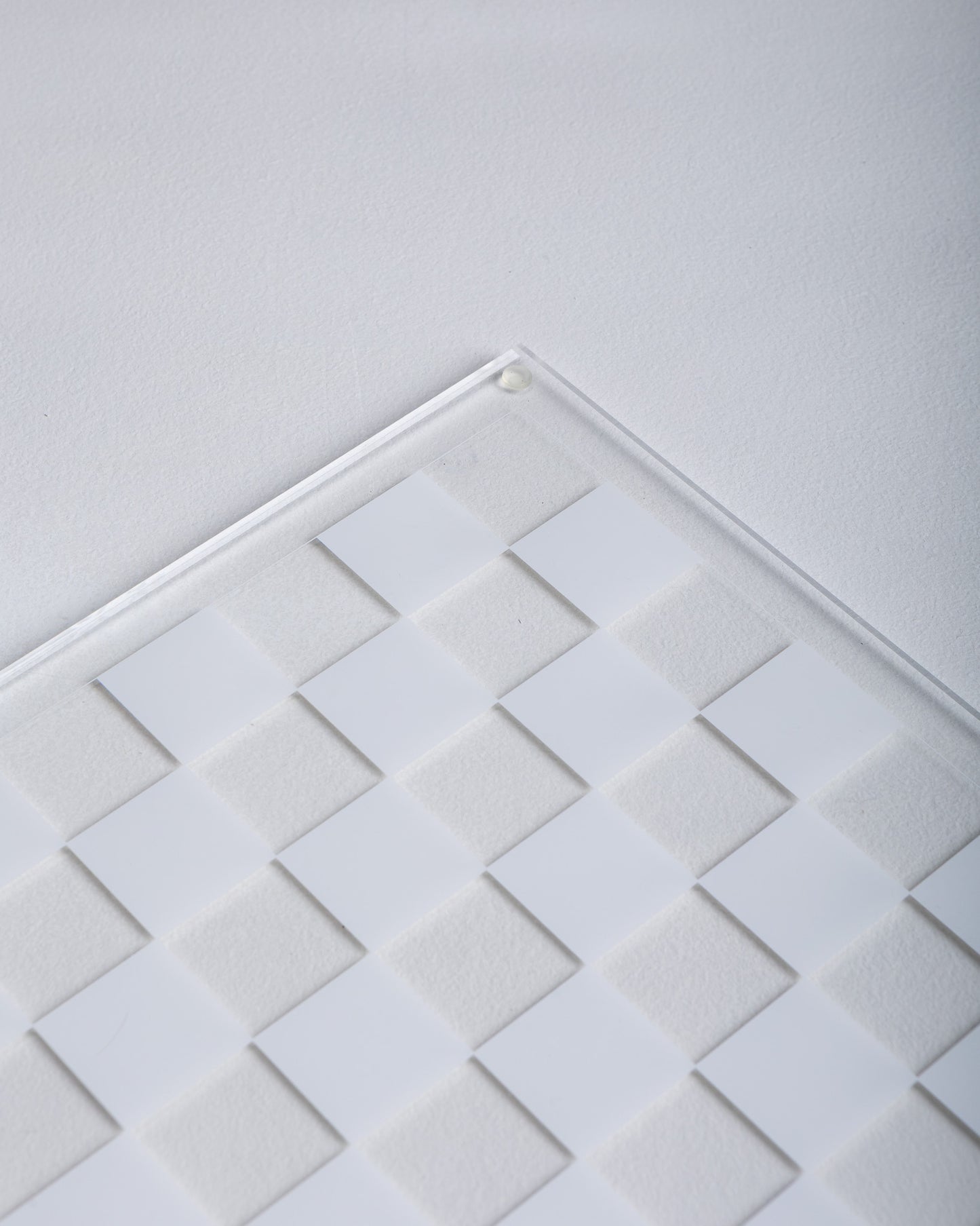 ACRYLIC CHESSBOARD, 1970s