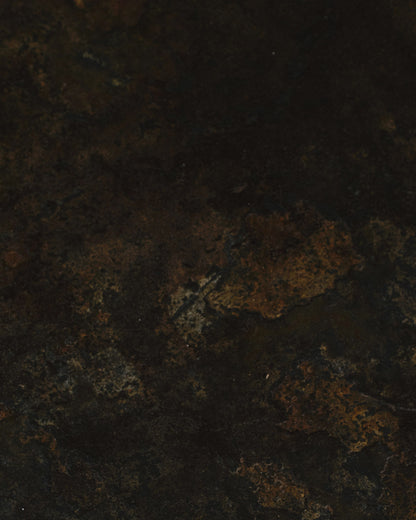 WROUGHT IRON AND SLATE COFFEE TABLE, 1950s