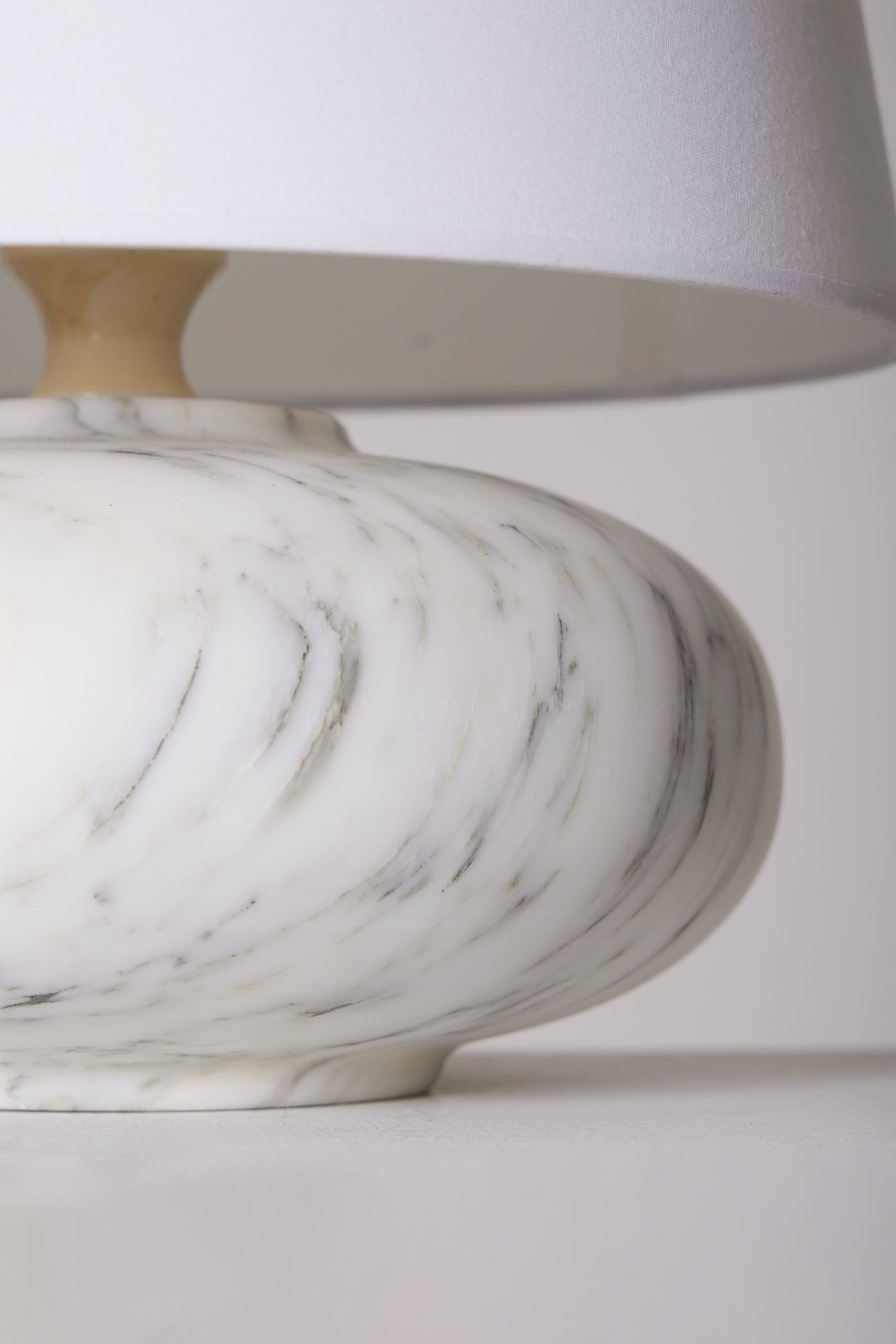 Italian marble lamp base 