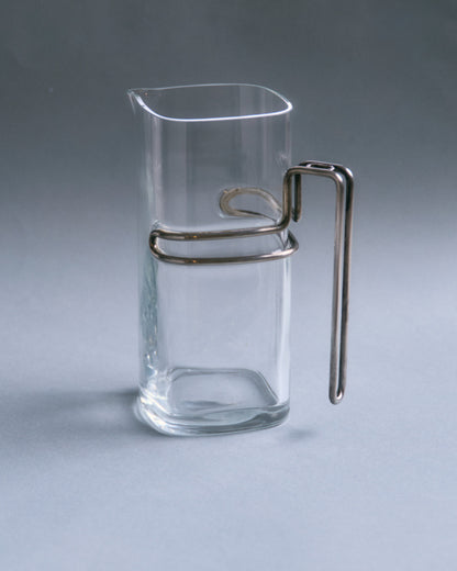 ENSEMBLE PICHET ET SEAU À GLACE, LUIGI BORMIOLI, 1970s