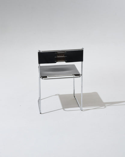 Pair of Libellula chairs, Giovanni Carini, 1970s