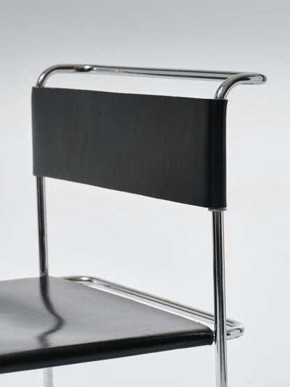 Pair of Libellula chairs, Giovanni Carini, 1970s