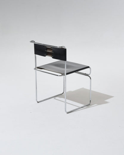 Pair of Libellula chairs, Giovanni Carini, 1970s