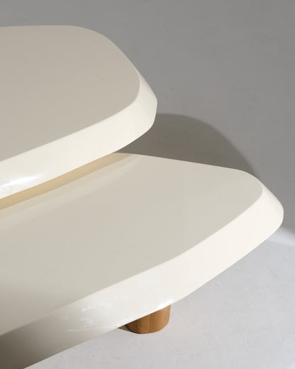 TABLES BASSES DUO, PIERRE AUGUSTIN ROSE