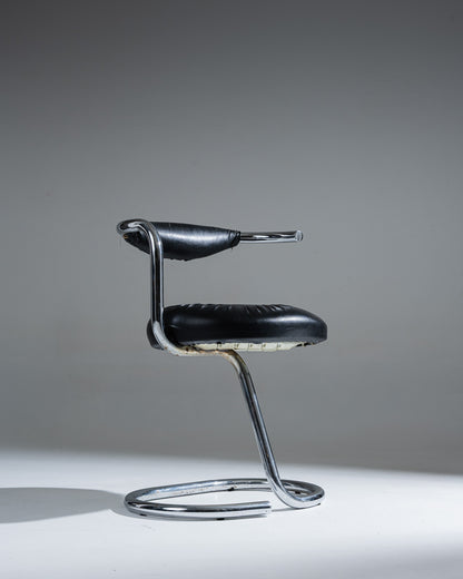 GIOTTO STOPPINO COBRA CHAIR, 1970s