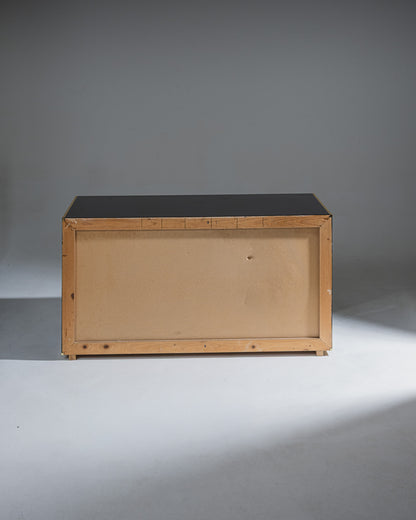 COMMODE NOIRE, SANDRO PETTI, 1970s