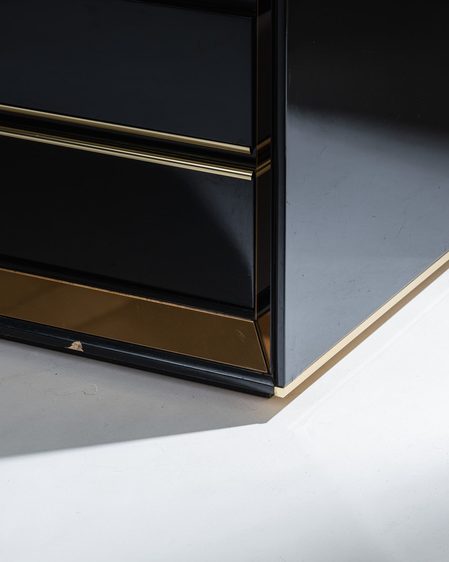 COMMODE NOIRE, SANDRO PETTI, 1970s