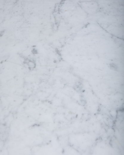 OVAL MARBLE DINING TABLE, 1970s