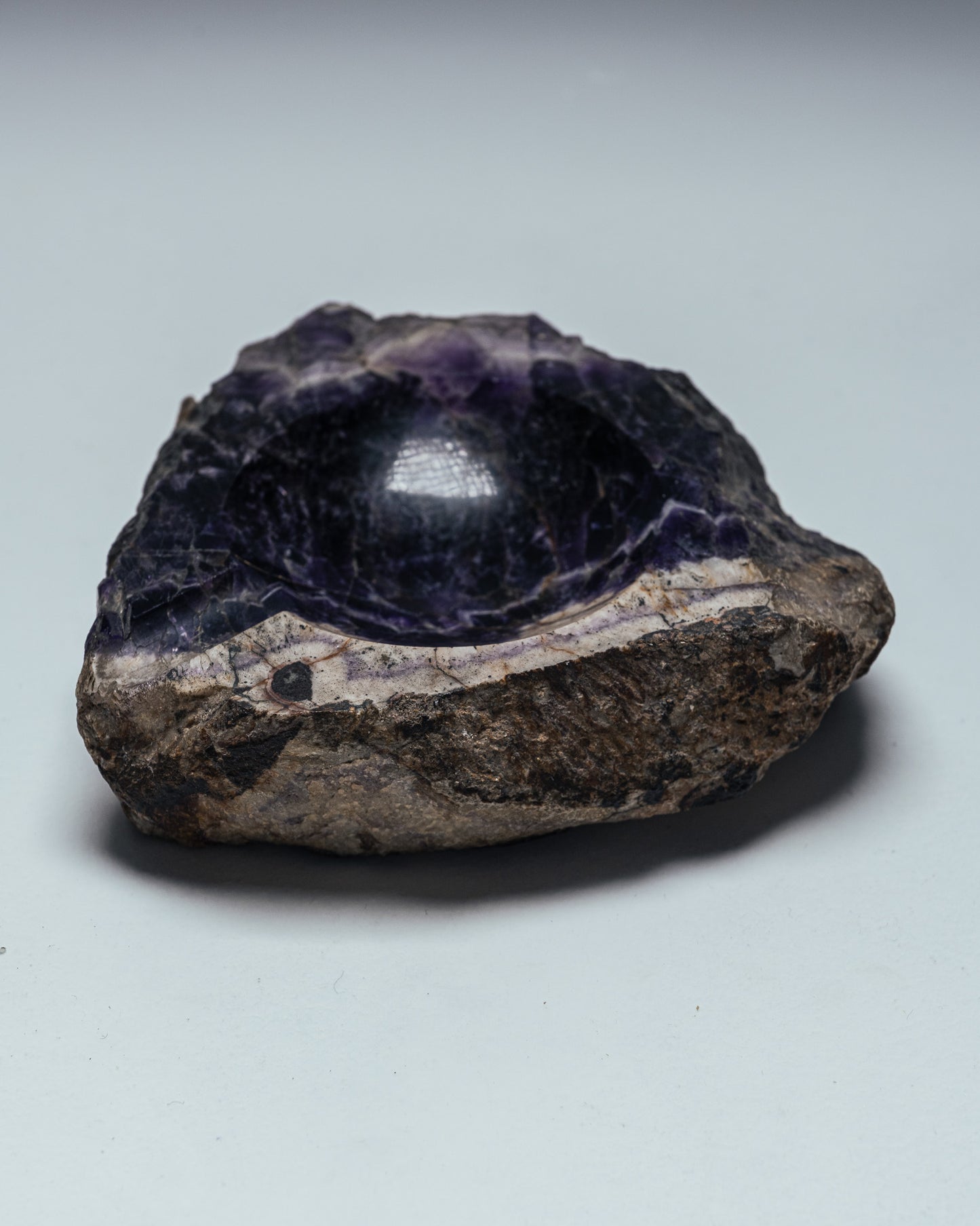 CENDRIER EN AMÉTHYSTE