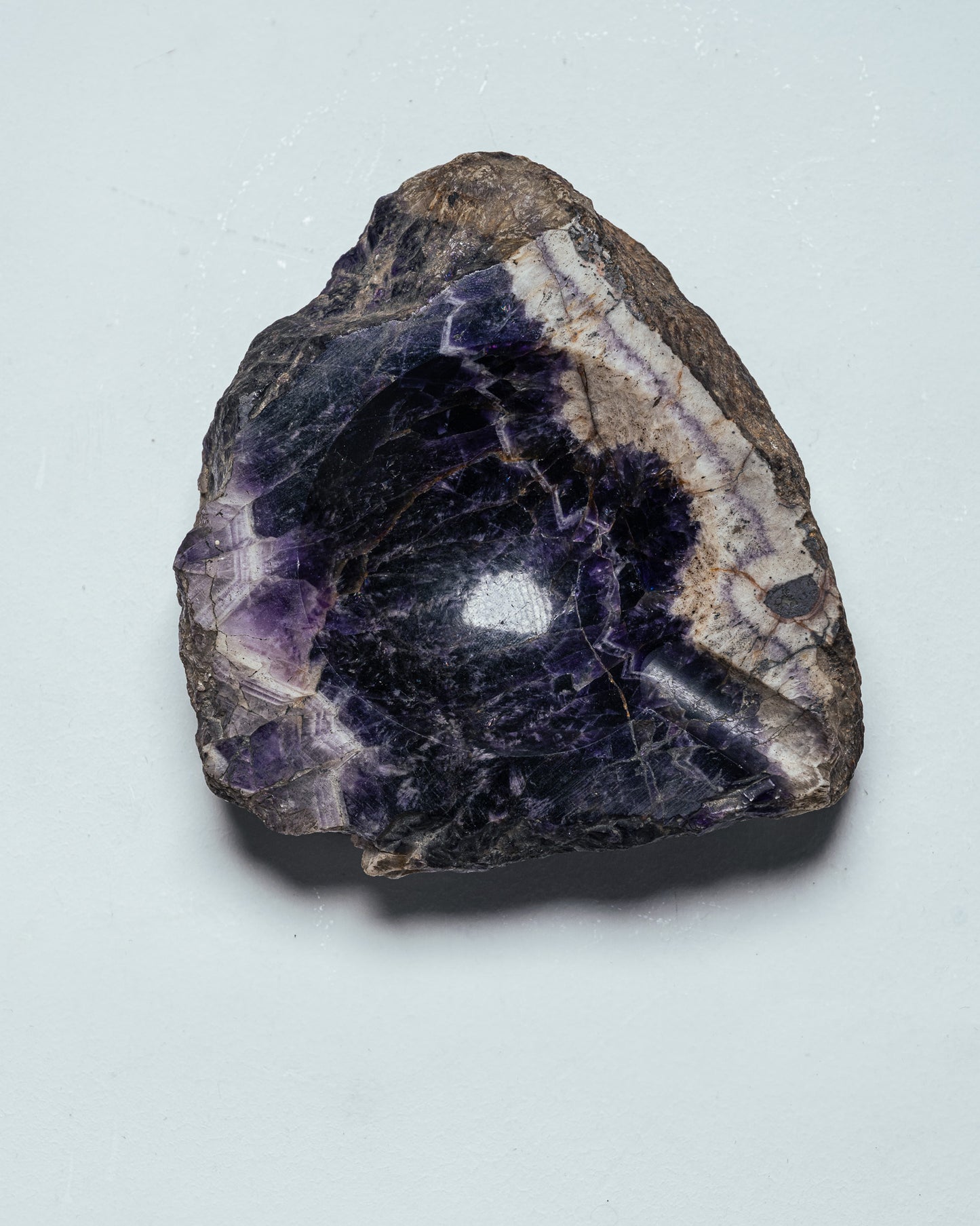 CENDRIER EN AMÉTHYSTE