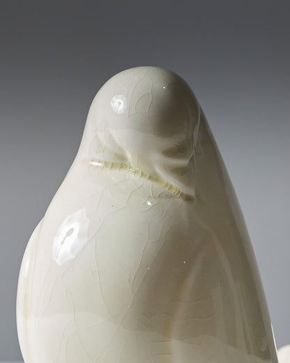 CERAMIC DOVE, JACQUES ADNET, 1930s