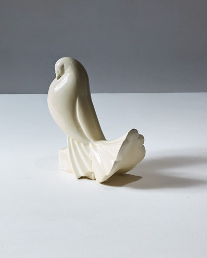 CERAMIC DOVE, JACQUES ADNET, 1930s