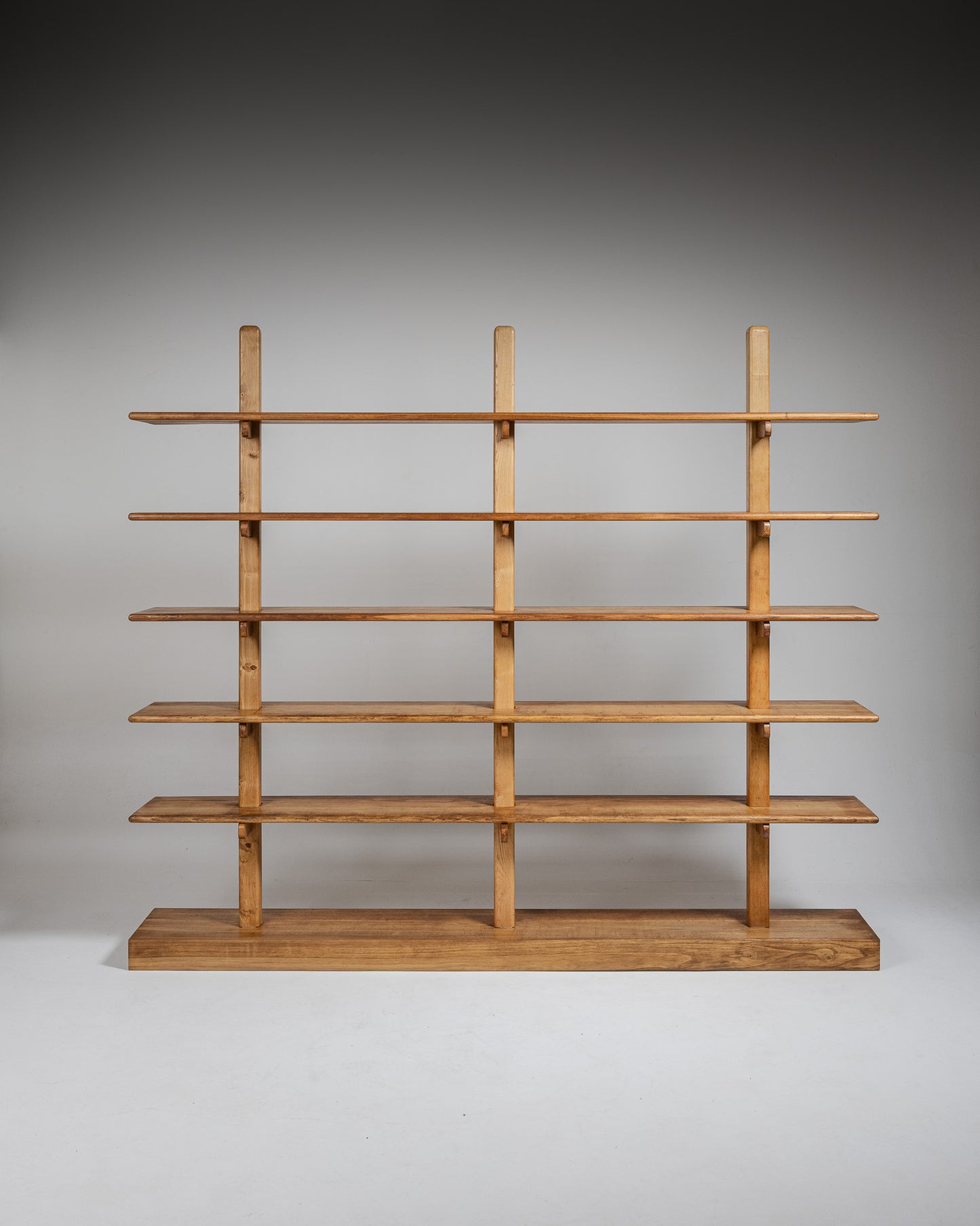 OAK BOOKCASE, 1970s