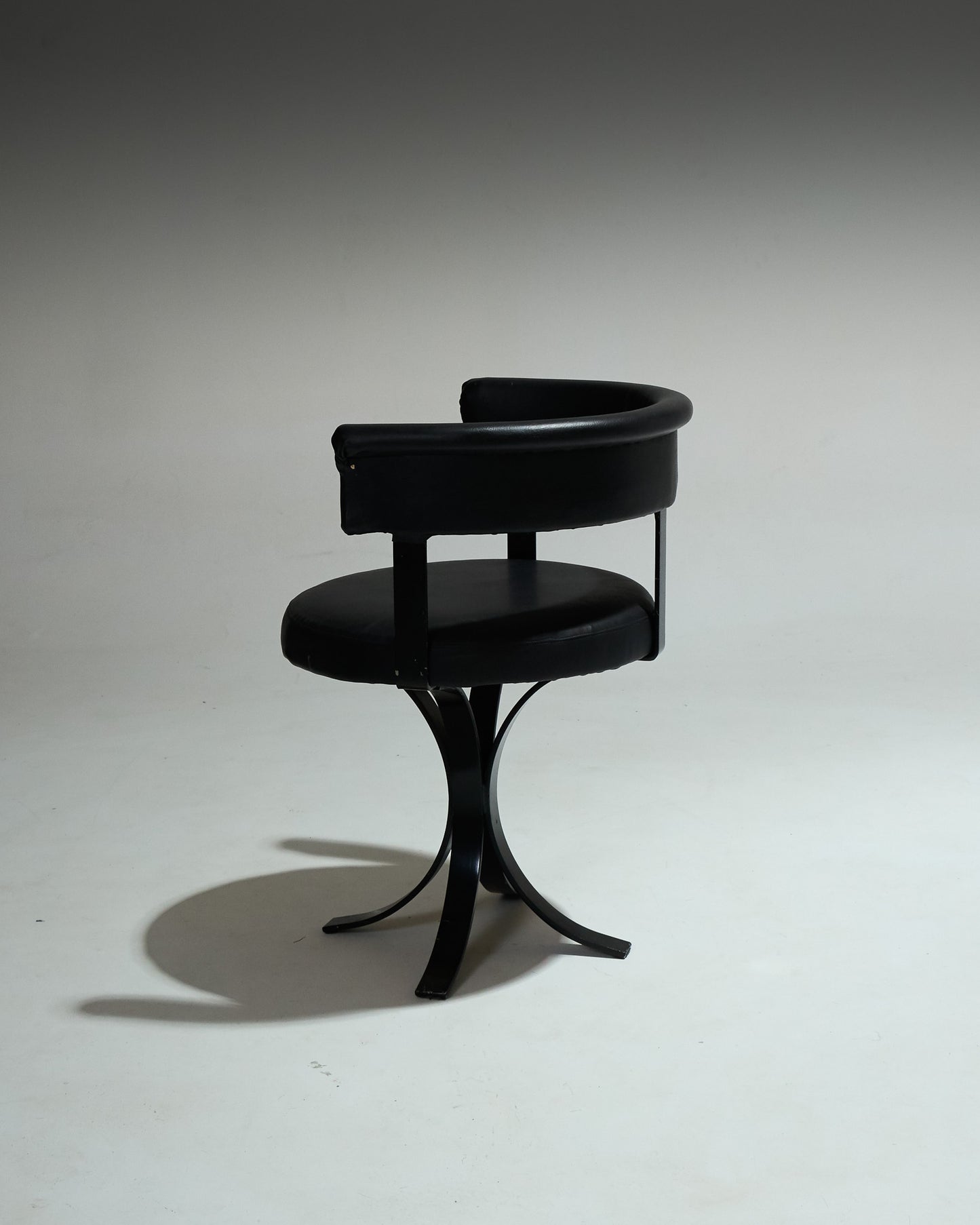 SET OF 4 OSVALDO BORSANI CHAIRS