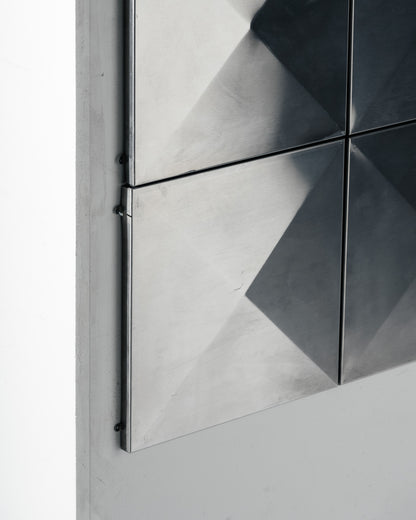 SET OF 12 MODULAR WALL PANELS, 1970s