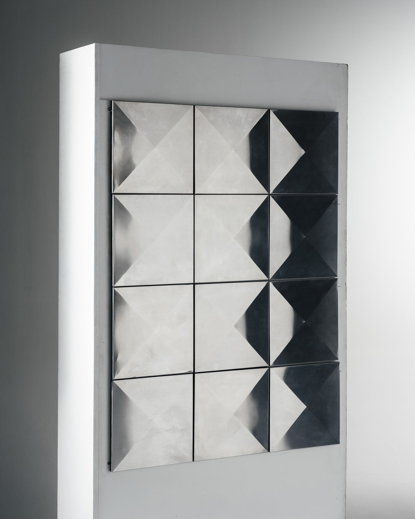 SET OF 12 MODULAR WALL PANELS, 1970s