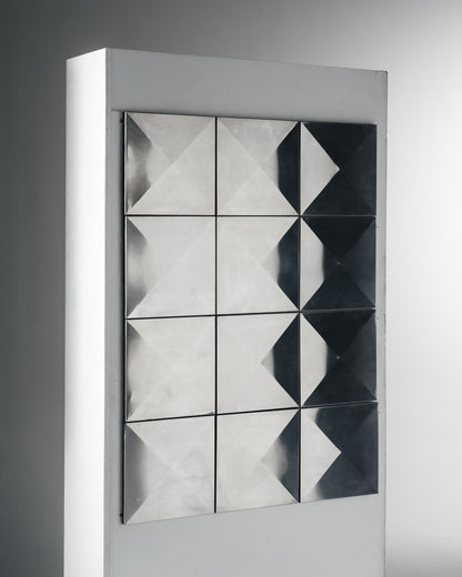 SET OF 12 MODULAR WALL PANELS, 1970s