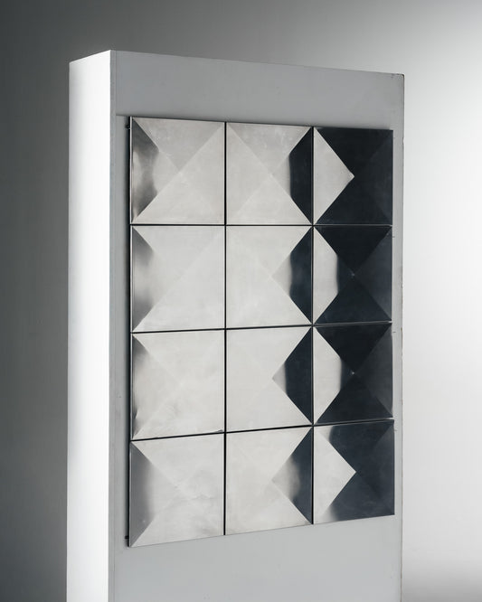 SET OF 12 MODULAR WALL PANELS, 1970s