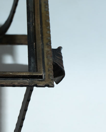 GREEN MARBLE COFFEE TABLE