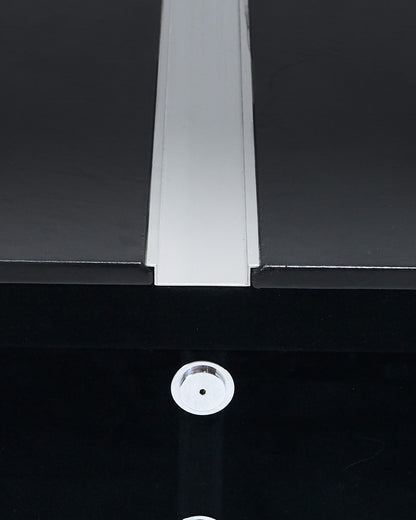 BUREAU EN ACIER ET BOIS, GUIDO FALESCHINI, MARIANI, 1970s