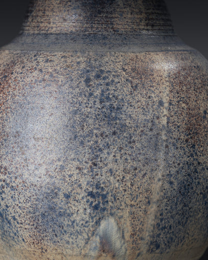 ENAMELLED CERAMIC LAMP, FERRIÈRE, 1960s