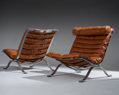 PAIRE DE CHAUFFEUSES ARI, ARNE NORELL, 1960s